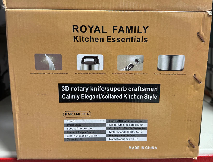 Foutou Mix - Multifonction en acier inoxydable