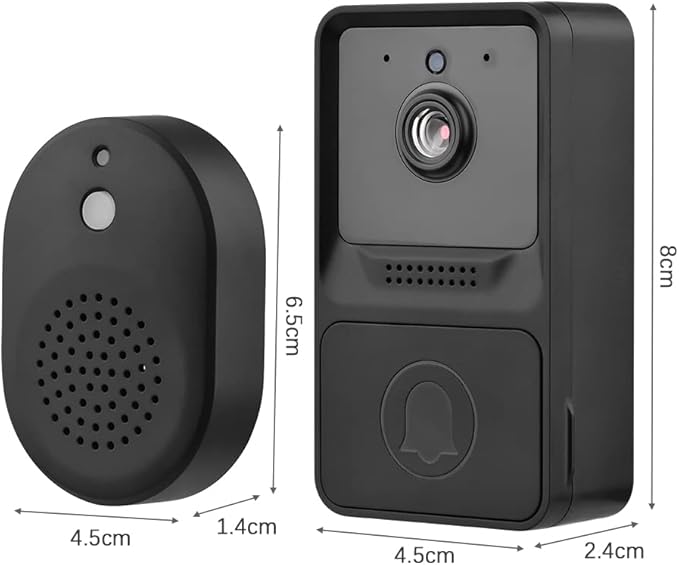 Video Doorbell 1080P – Caméra de Porte Intelligente Sans Fil