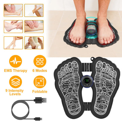 Tapis de Massage Électrique Pliable pour les Pieds