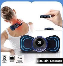 Masseur portable avec 8 modes de fonctionnement et écran LCD