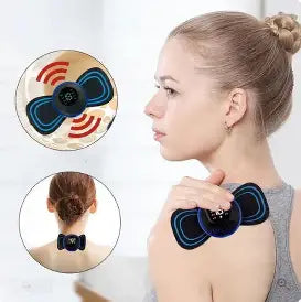 Masseur portable avec 8 modes de fonctionnement et écran LCD