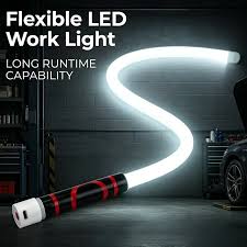 Lampe LED Flexible Rechargeable – Éclairez les endroits les plus difficiles d'accès !